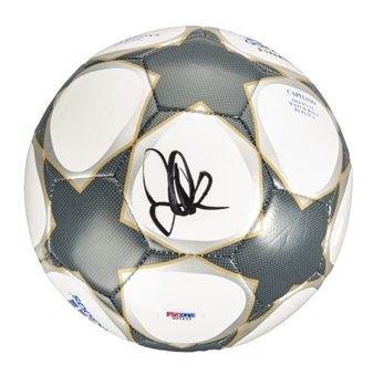 David Beckham Autographed Soccer Ball
